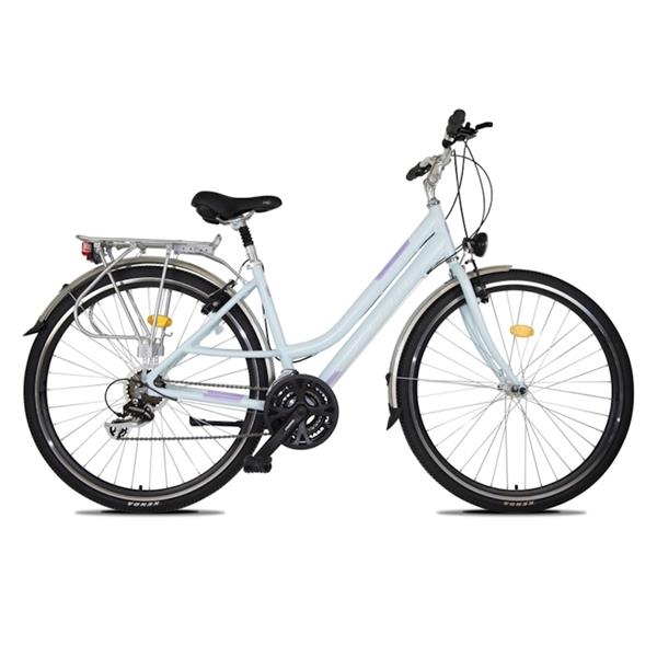 ŽENSKO MESTNO KOLO DOUGLAS VOYAGER COMFORT 28 - MODRO