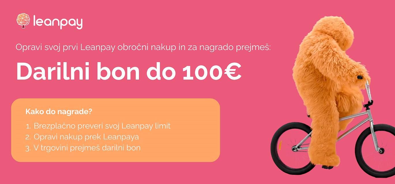 Leanpay prvi nakup bon